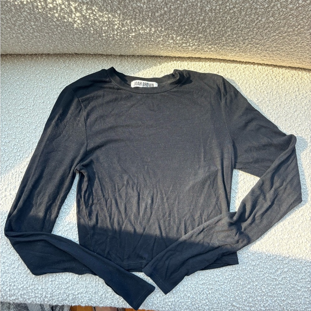 Joah Brown black long sleeve